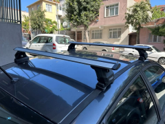 Renault Megane 2 2002-2009 Portbagaj Taşıyıcı Ara Atkısı Fix Pro Gri