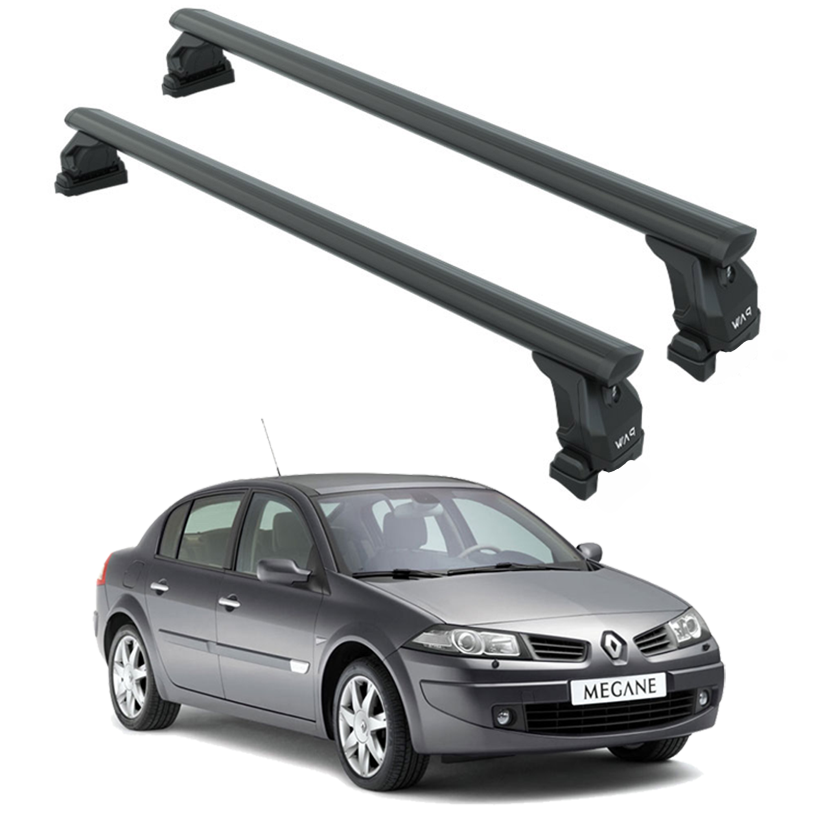 Renault Megane 2 2002-2009 Portbagaj Taşıyıcı Ara Atkısı Fix Pro Siyah