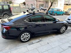 Skoda Octavia Sedan Portbagaj Taşıyıcı Ara Atkısı Tavan Sistemleri Toros Pro 4 Gri Siyah