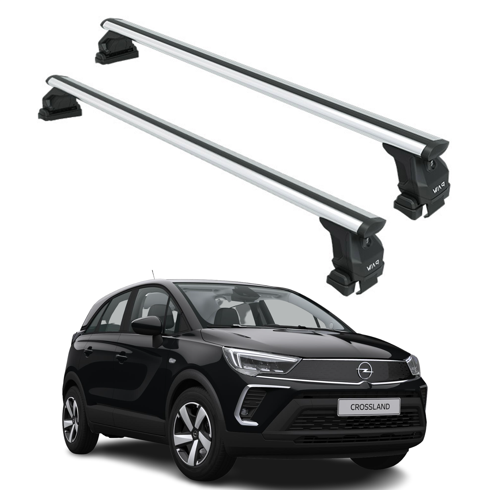Opel Crossland Oluksuz Ara Atkısı Tavan Taşıyıcı Toros Pro 4 Gri