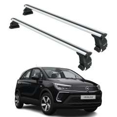 Opel Crossland Oluksuz Ara Atkısı Tavan Taşıyıcı Toros Pro 4 Gri