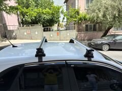 Opel Crossland Oluksuz Ara Atkısı Tavan Taşıyıcı Toros Pro 4 Siyah