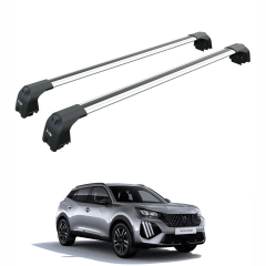 Peugeot 2008 Portbagaj Taşıyıcı Tavan Ara Atkısı Paw Pro 2 Gri