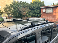 Citroen Berlingo 2022-2025 Tavan Ara Atkısı Tavan Taşıyıcı Paw Pro 2 Gri
