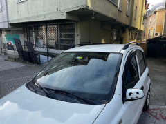 Fiat Panda 169 2002-2012 Üst Tavan Çıtası Taşıyıcı Bar Plus Siyah