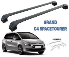 Citroen C4 Grand Picasso 2013- Sonrası Portbagaj Tavan Taşıyıcı Ara Atkisi Paw Pro 2 Siyah
