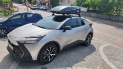 Toyota C-HR 2017-2022 Oluksuz Ara Atkısı Tavan Taşıyıcı Toros Pro 4 Siyah
