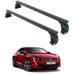 Peugeot 508 2018-2025 Portbagaj Taşıyıcı Ara Atkısı Oluksuz Toros Pro 4 Siyah