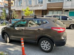 Nissan Qashqai J11 2013-2021 Oluksuz Üst Tavan Portbagaj Taşıyıcı Ara Atkısı Toros Serisi Pro 4 Gri