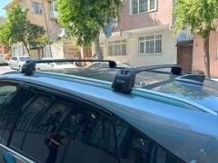 Nissan Qashqai J12 2021-2025 Roof Rack Cross Bars | Flush Rail, Siyah
