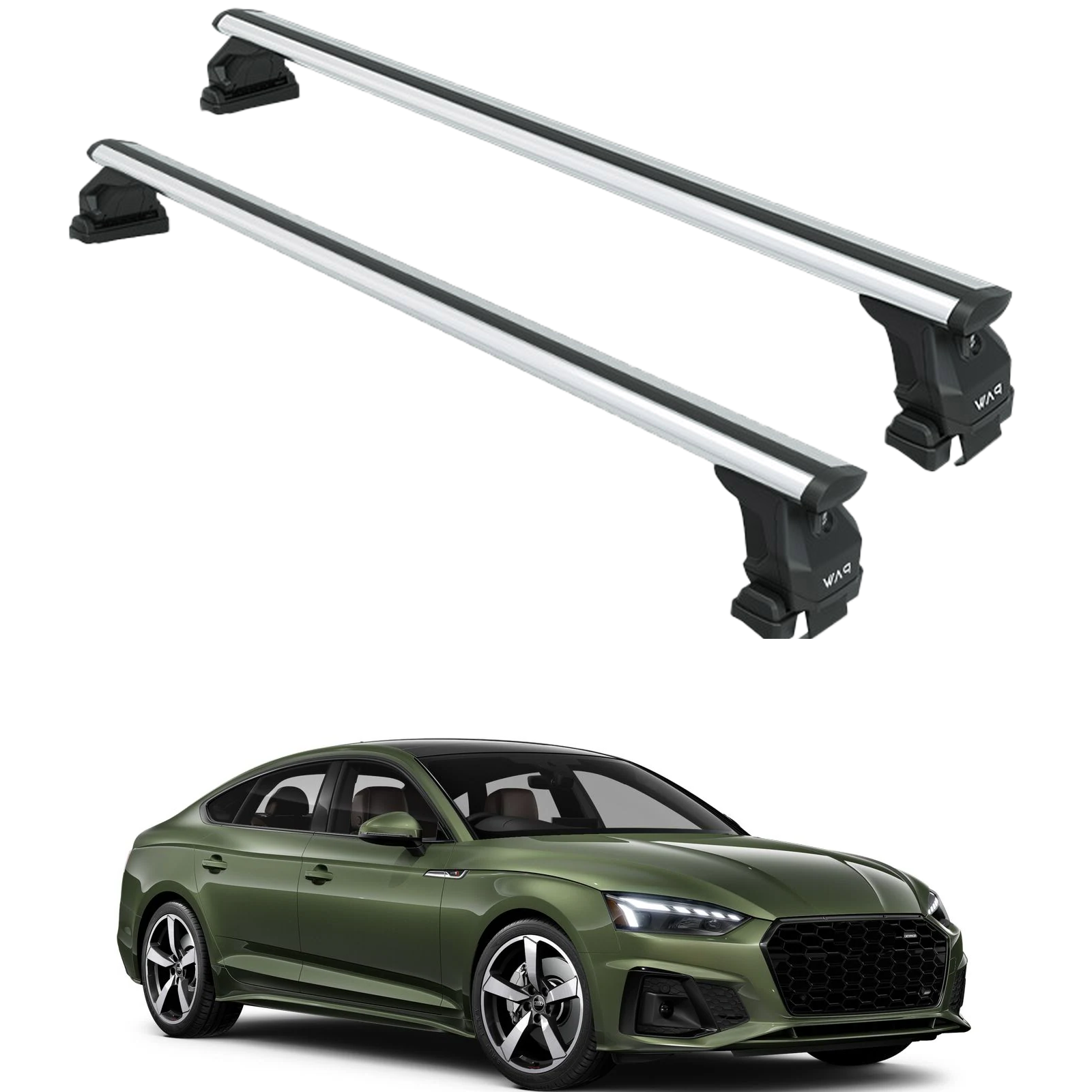Audi A5 2017-2024 Portbagaj Ara Atkısı Tavan Taşıyıcı Toros Pro 4 Gri