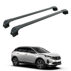 Peugeot 3008 2017- Sonrası Portbagaj Taşıyıcı Ara Atkısı Paw Pro 2 Siyah
