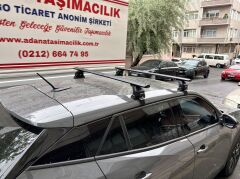 Peugeot 2008 Portbagaj Taşıyıcı Ara Atkısı Oluksuz Toros Pro 4 Siyah