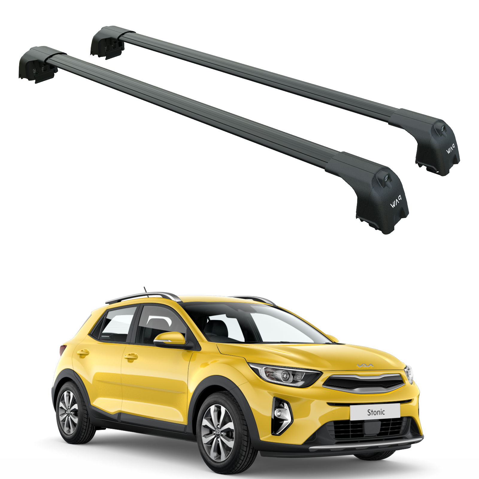 Kia Stonic Portbagaj Taşıyıcı Ara Atkisi - Ara Çubuk Paw Pro 2 Siyah