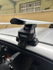 Ford Focus Sedan 1 (1998-2005) Oluksuz Üst Tavan Portbagaj Taşıyıcı Ara Atkısı Toros Serisi Pro 4, Siyah