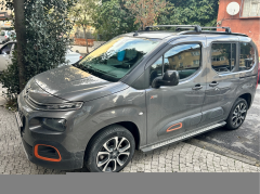 Citroen Berlingo 2022-2025 Tavan Ara Atkısı Tavan Taşıyıcı Paw Pro 2 Siyah