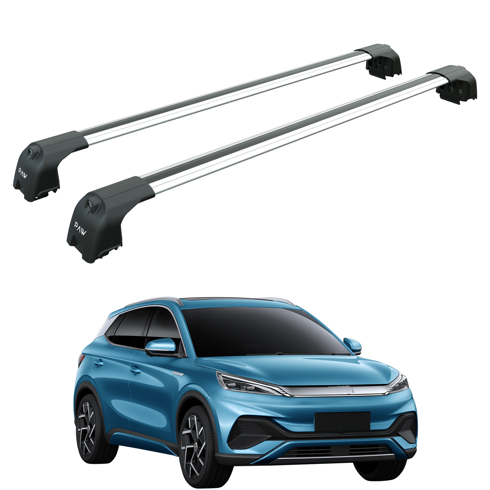 Byd Atto 3 2020-2025 Portbagaj Taşıyıcı Ara Atkisi - Ara Çubuk Paw Pro 2 Gri