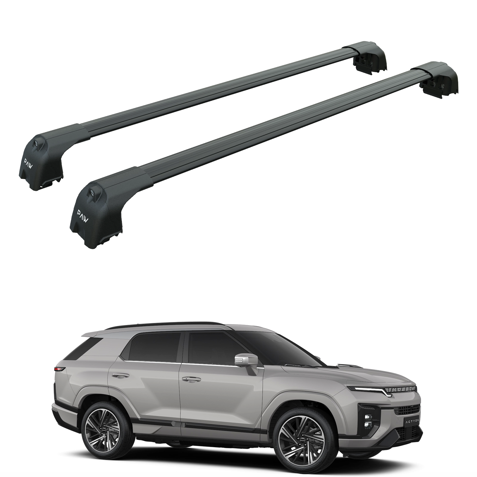 Ssangyong Actyon Portbagaj Taşıyıcı Ara Atkısı Paw Pro 2 Siyah