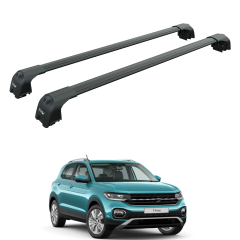 Volkswagen T-Cross Portbagaj Taşıyıcı Ara Atkısı Paw Pro 2 Siyah