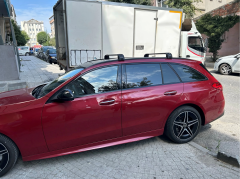 Mercedes C Estate S206 2021-2025 Portbagaj Tavan Taşıyıcı Ara Atkisi Paw Siyah
